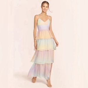 Amanda Uprichard Thaddeus Maxi Dress | Xs (Can fit a small)